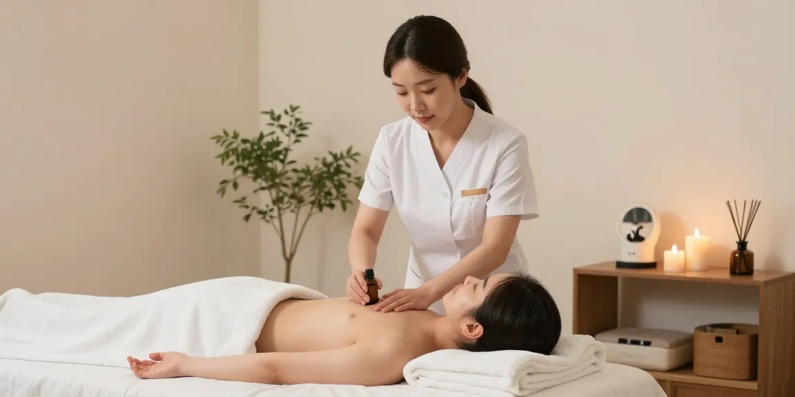 Experience relaxing 성남출장마사지 in a serene environment with a skilled Korean therapist providing quality service.
