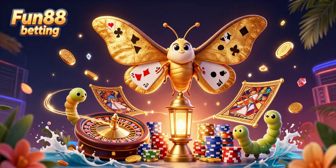 Experience Fun88 betting with mesmerizing casino visuals and vibrant characters in dynamic action.