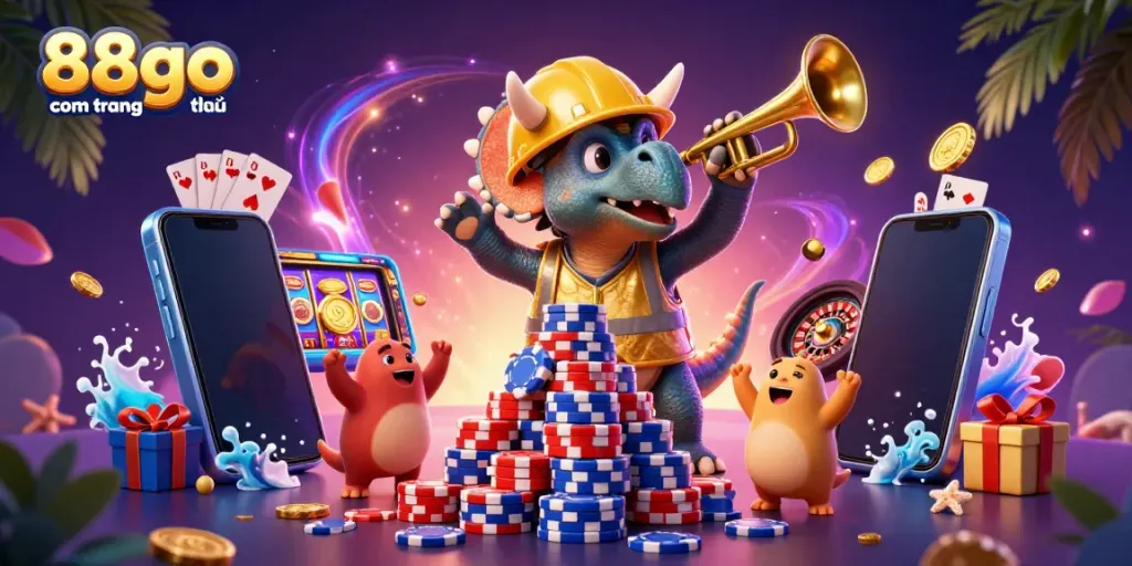Engage with thrilling wins at 88go com trang chủ with vibrant casino elements celebrating success.