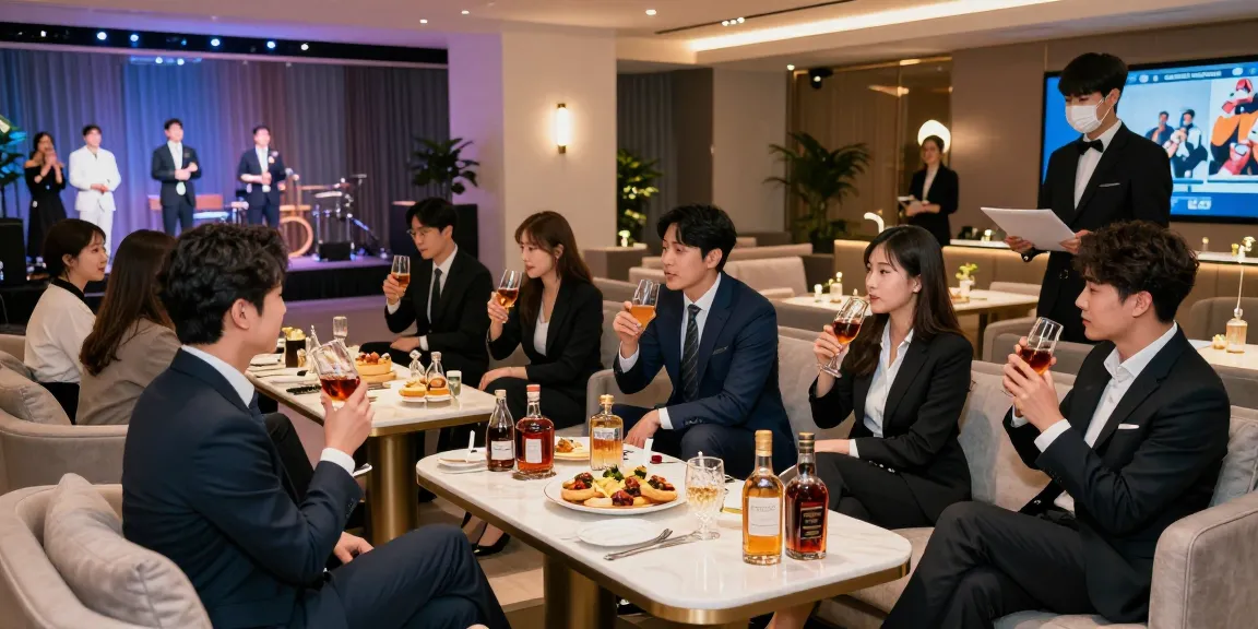 강남구구단에서 프리미엄 서비스를 즐기는 고객들 모습