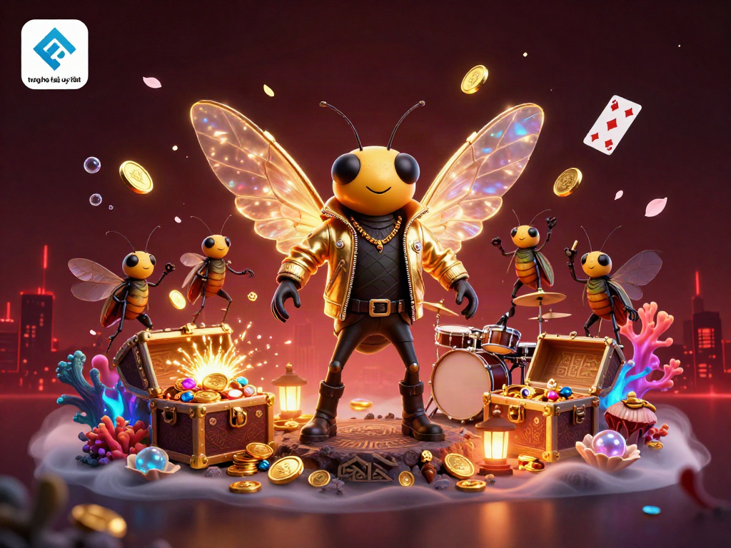 Engage with the vibrant gambling world at trang chủ nhà cái uy tín, showcasing exciting casino elements and animated characters.